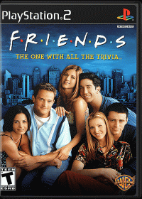Friends The One With All The Trivia Playstation 2 US box art
